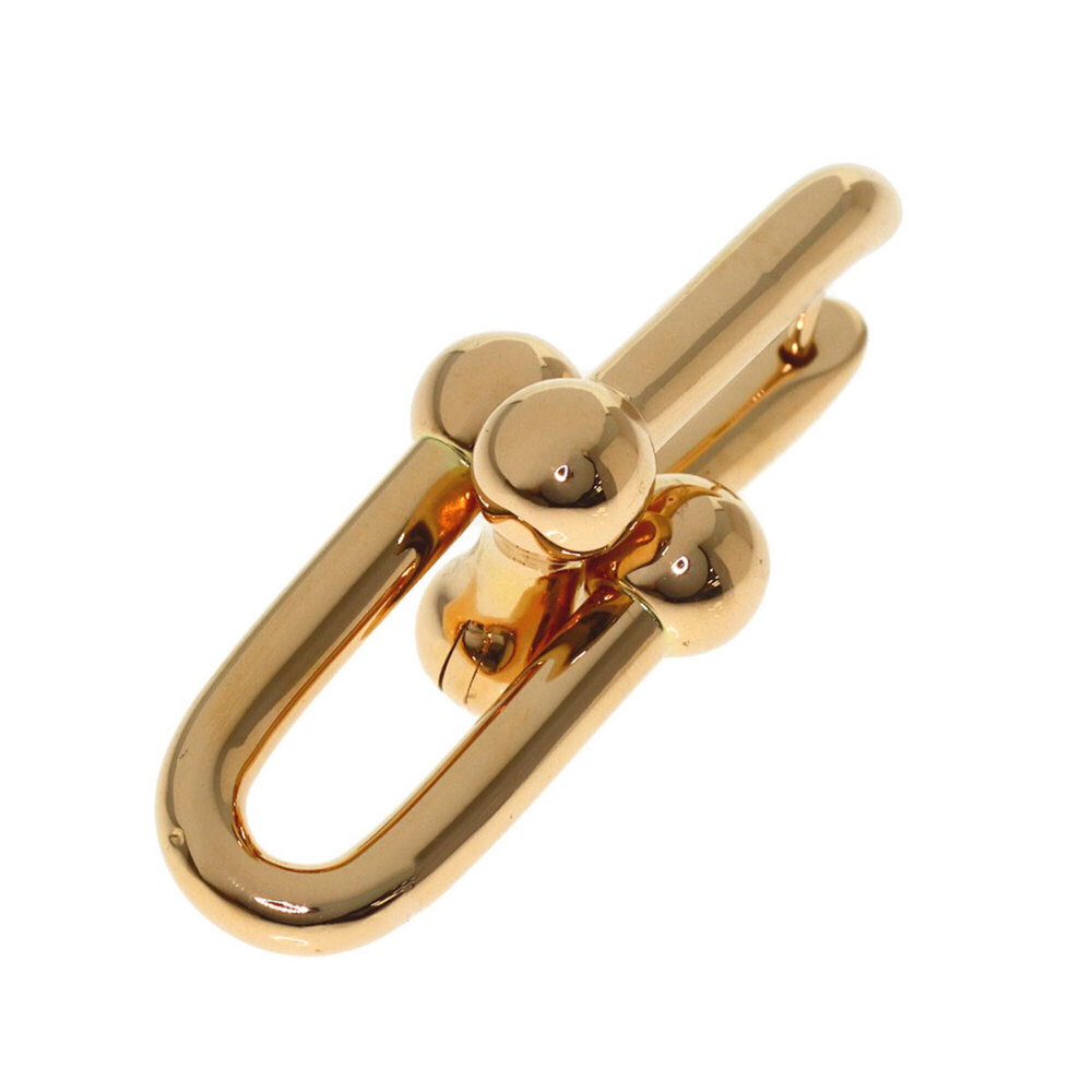 Tiffany HardWear Large Link Earring (Single) 18K Pink Gold Women's TIFFANY&Co.